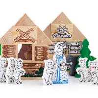 Конструктор-кукольный театр "Волк и семеро козлят"