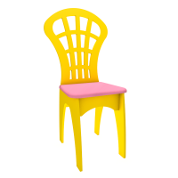 Стул детский нерегулируемый для музыкального зала мягкий, покраска