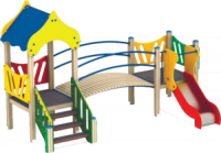 Игровой комплекс для детской площадки №4