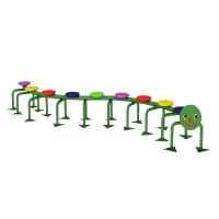 Игровой элемент для детской площадки "Гусеница бум"