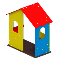 Домик-беседка одинарная