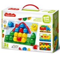 Мозаика для самых маленьких 31 элемент (5 цветов)