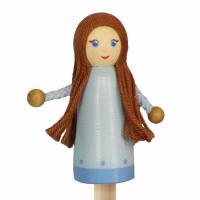 Пальчиковая кукла "Мама"