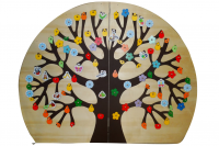 Дидактическая панель ВРЕМЕНА ГОДА настенная (фанера, УФ печать)