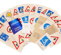 Набор карточек "О чем говорят дорожные знаки?"