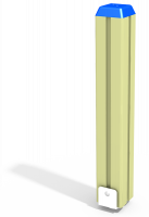 Столбик дворика (650 мм)