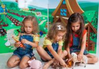 Напольная ширма "Деревня"