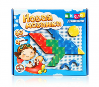 Мозаика "Формы", 80 фишек 4 цвета