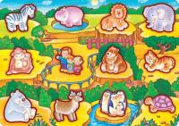 Мозаика напольная для детей "В зоопарке"