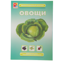 Демонстрационный материал "Овощи"