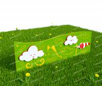 Забор из Экопластика "Погода" (Модель7)